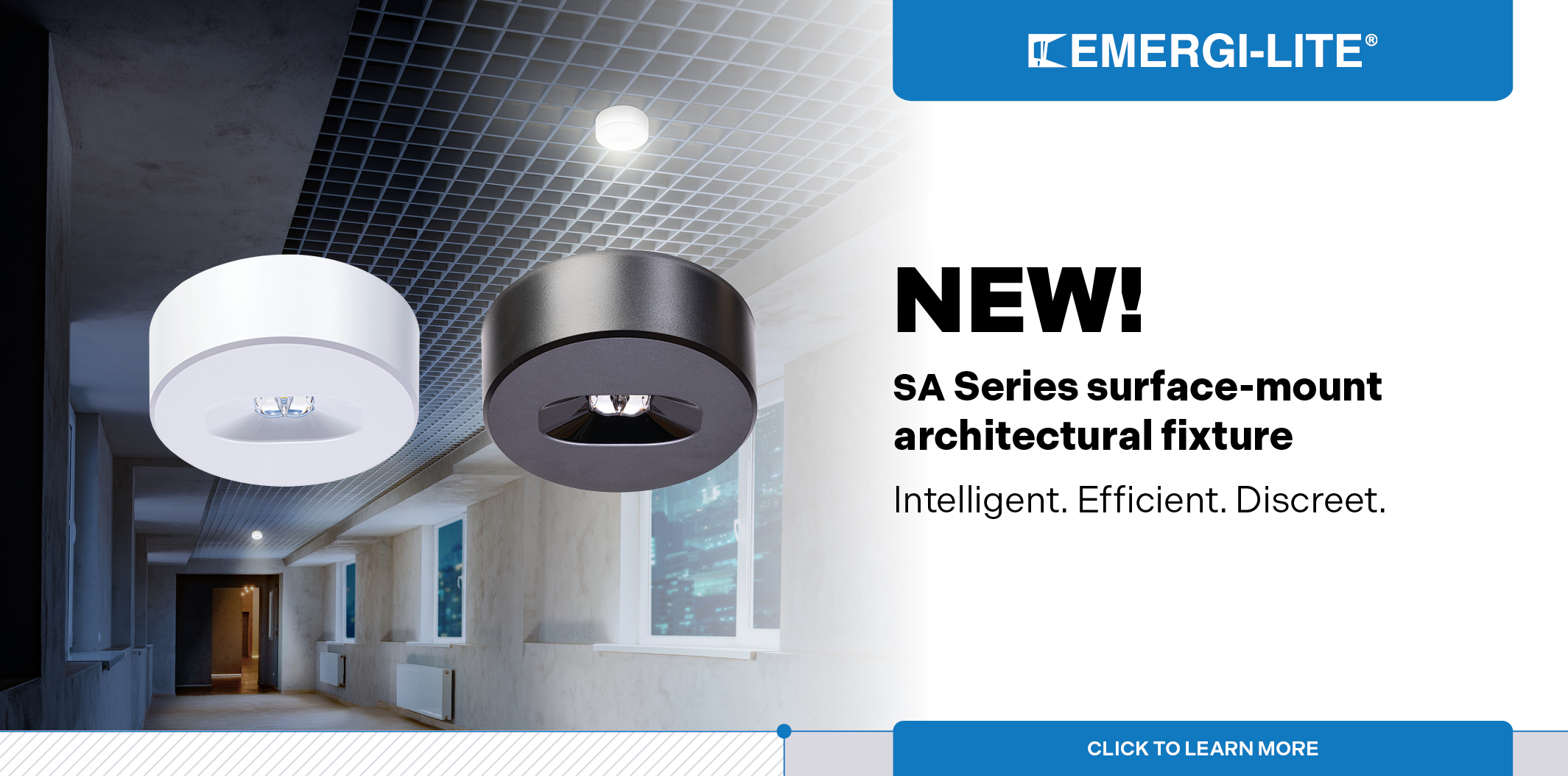 SA Series surface-mount architectural fixture