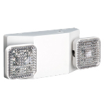 Emergi-Lite EL2-SQL 3.6V Nickel-Cadmium Battery Powered Emergency Lighting Unit, 1W LED Square Heads, Thermoplastic